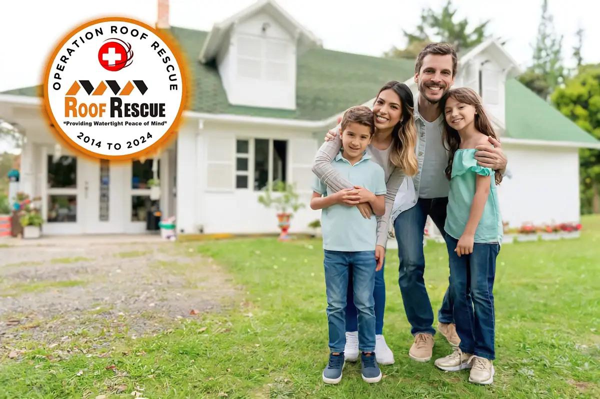 sharing our Operation Roof Rescue