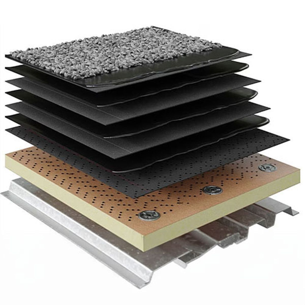 Flat Roof Materials Image - Flat Roof replacement Cost