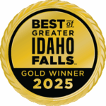 Best Roofing Company of greater Idaho Falls 2025 badge