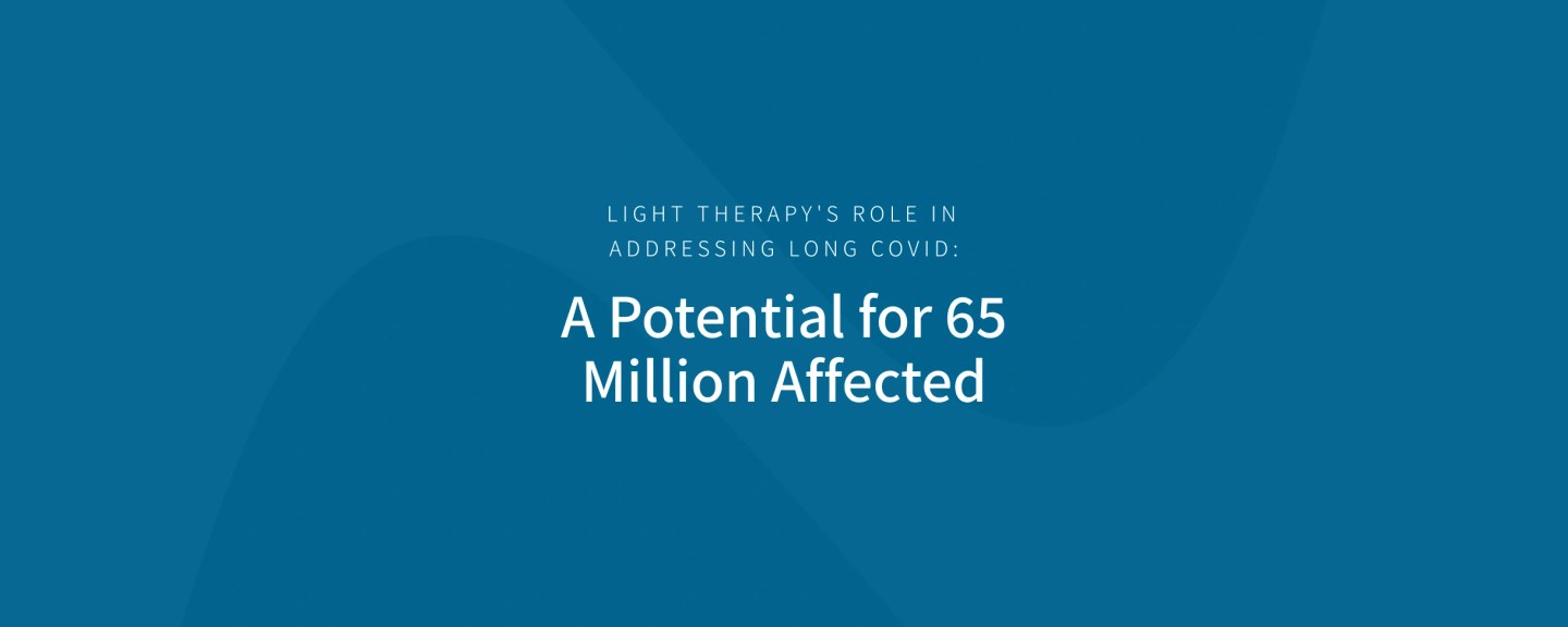 Light therapy's role in addressing long COVID: A potential for 65 million affected