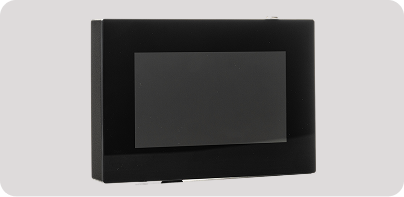 Neuronic Helmet control panel with dark screen display