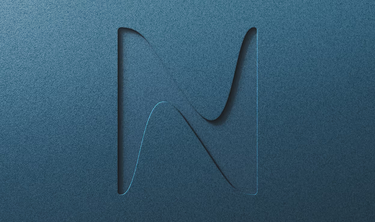 Decorative abstract background with wave patterns and blue-toned texture