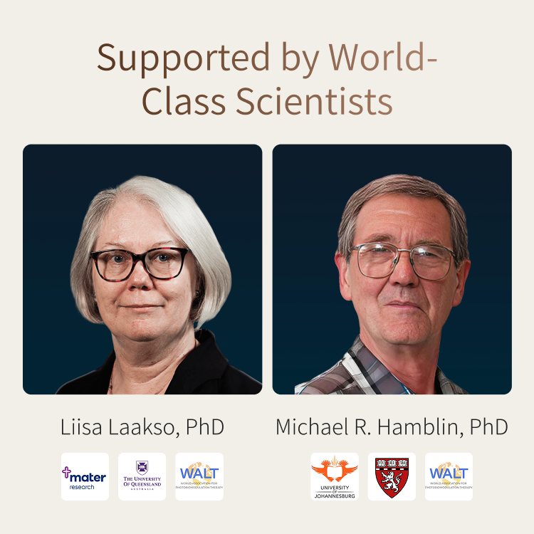 Liisa Laakso, PhD and Michael R Hamblin, PhD, the scientists behind the research Neuronic builds on.