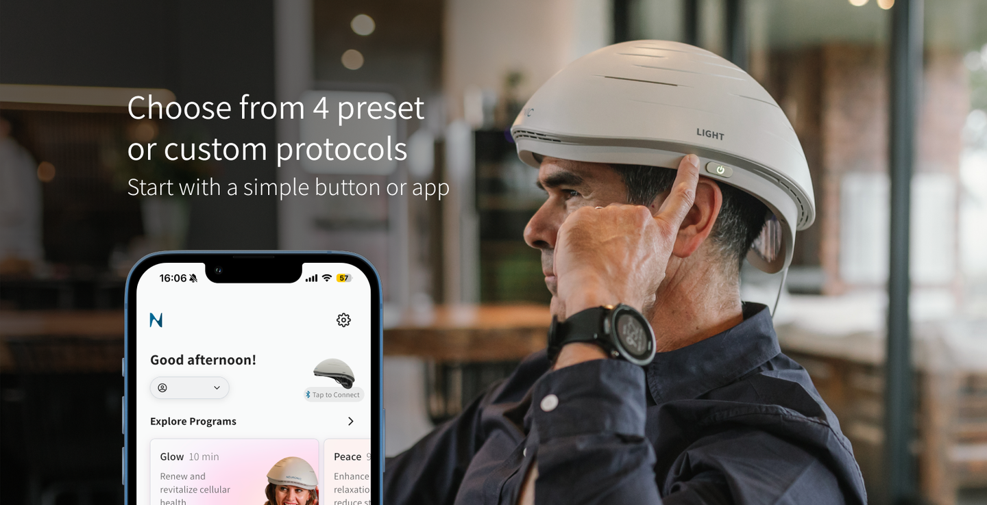 Choose from 4 preset or custom protocols