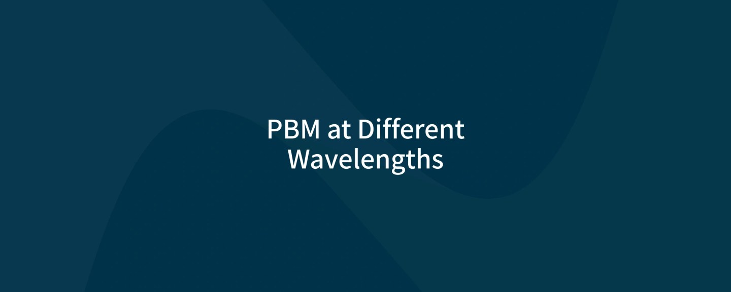 PBM at Different Wavelengths