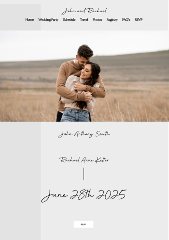 A beautiful website design - 'Field'