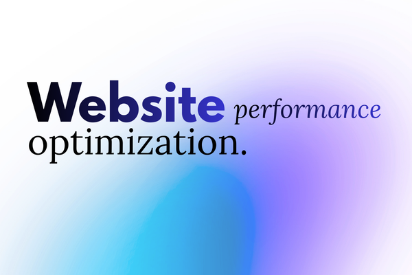 Website performance optimization