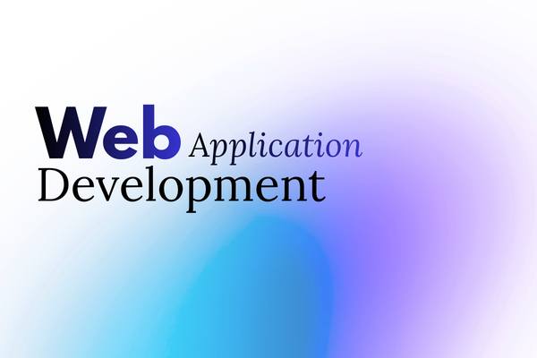 Web application development