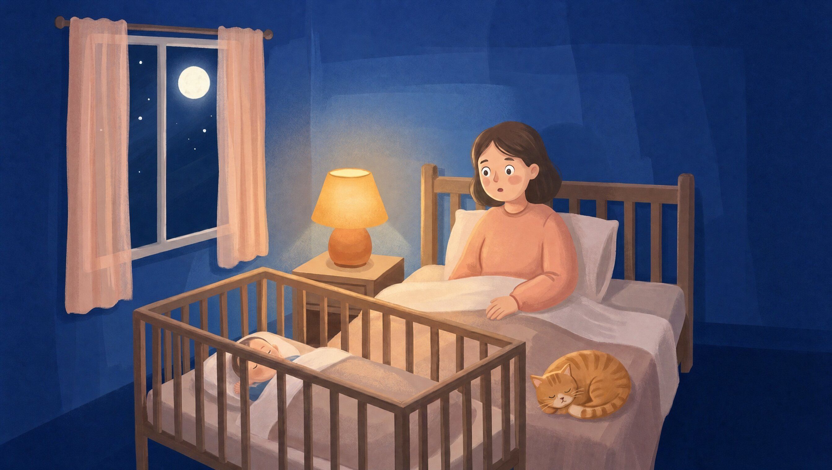 Postpartum Insomnia: When You Can't Sleep Even Though the Baby Is Sleeping