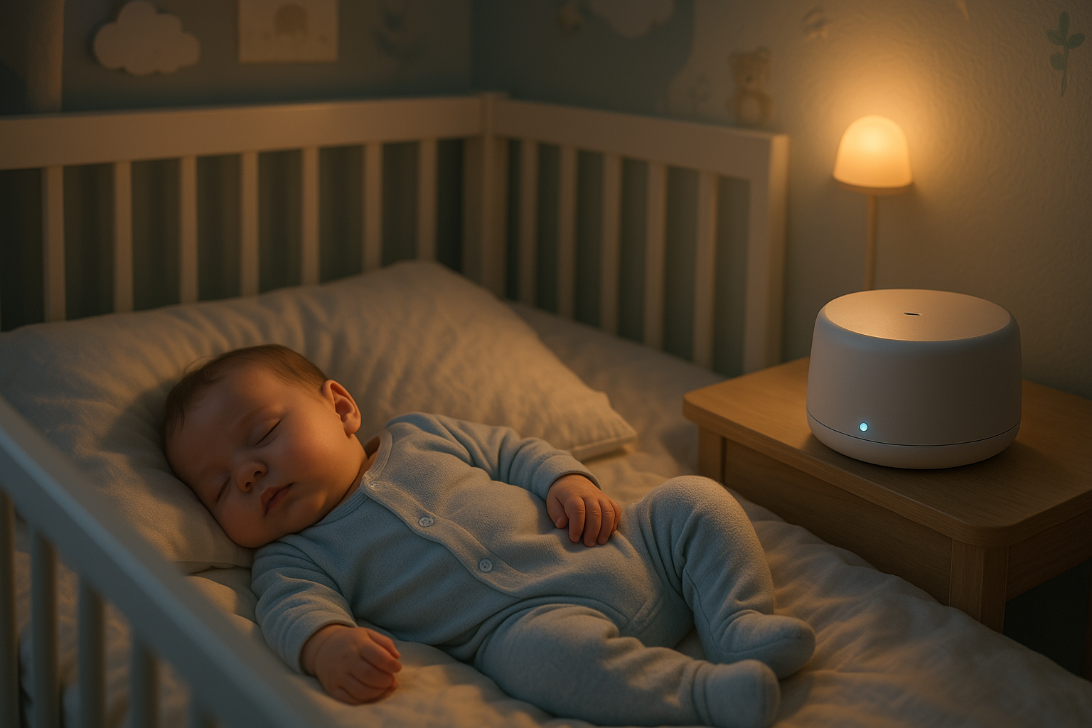 Is It OK to Play White Noise All Night for Baby?