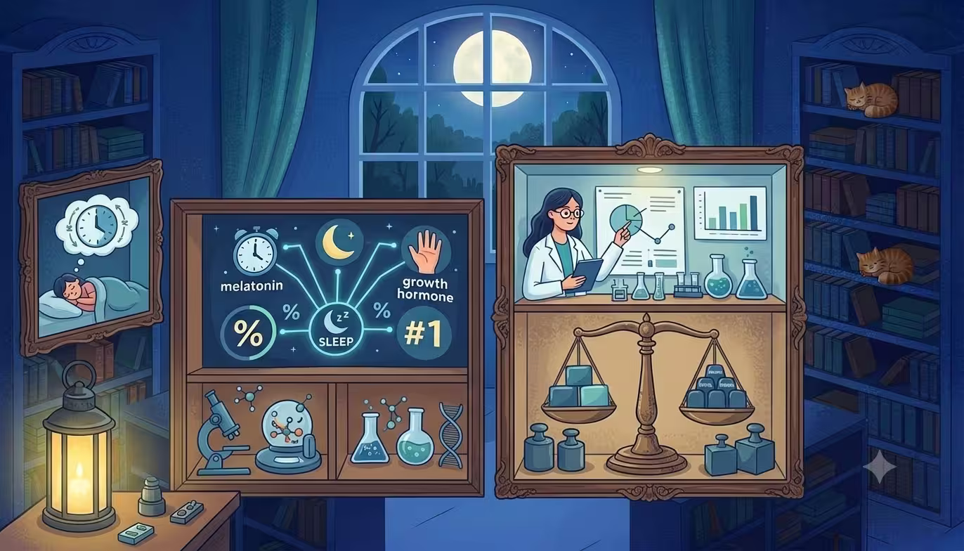 Sleep and Growth Hormone: Why Deep Sleep Builds Your Body
