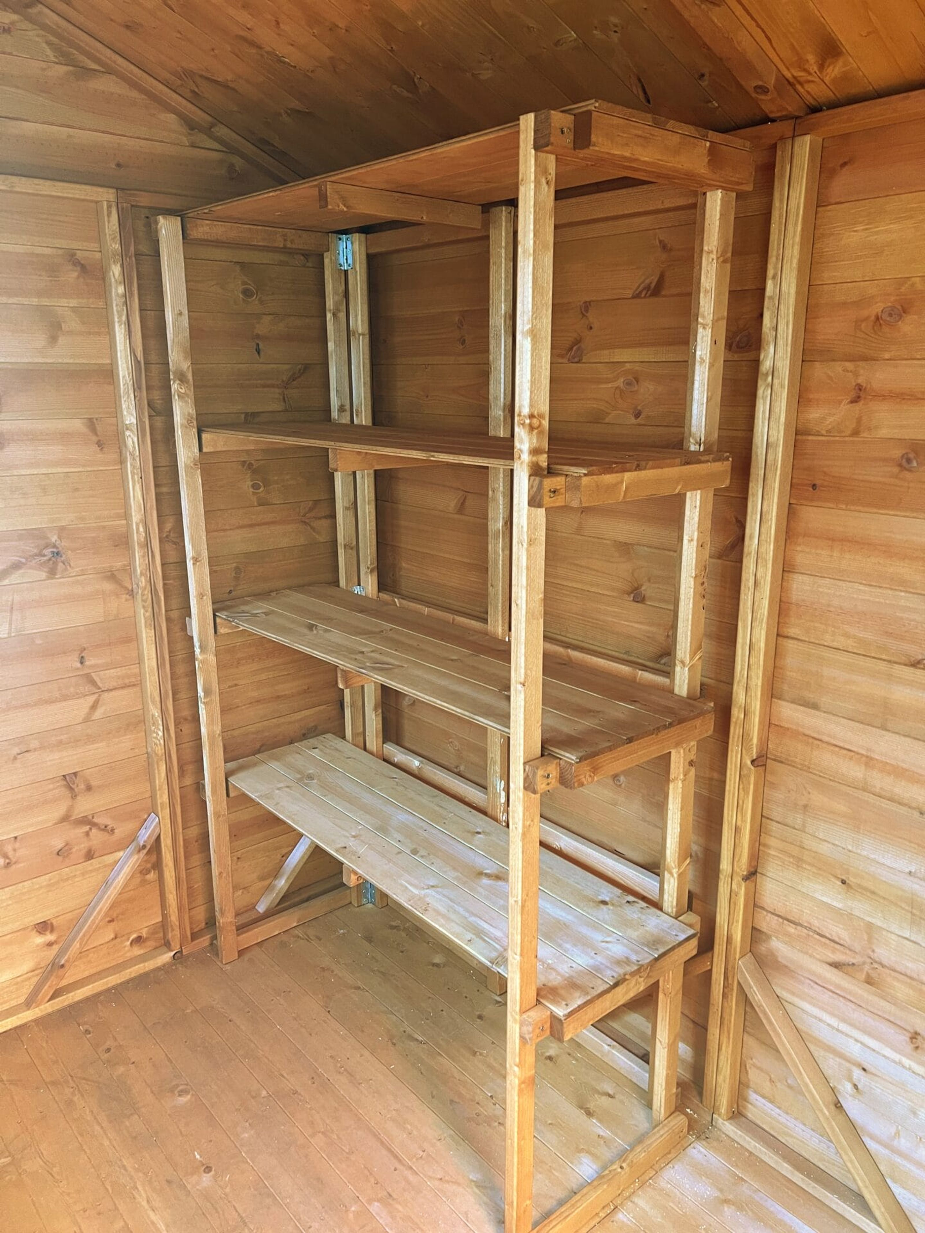 Metal Shed Racking Racking | Heavy-Duty Racking for Shed Storage – Powersheds