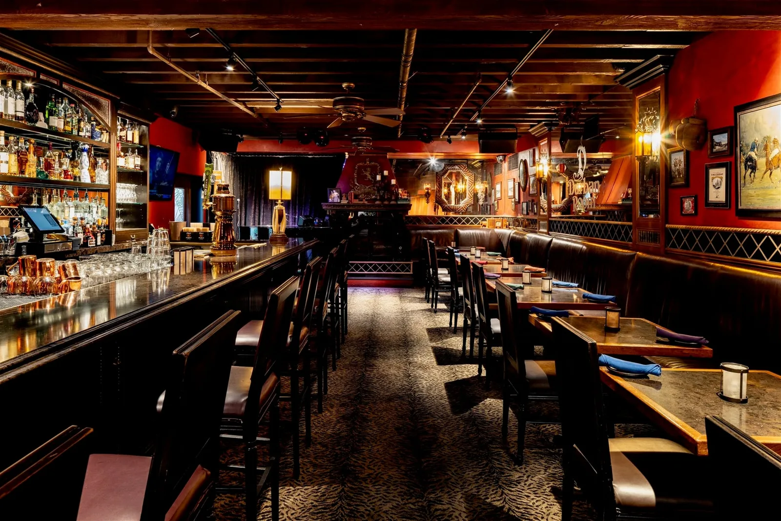 The Durban Room bar and dining room