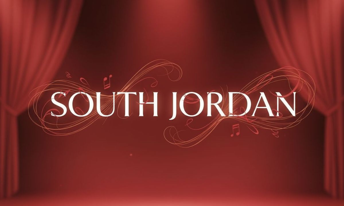South Jordan performing arts. A stage used for music, dance, and theater.