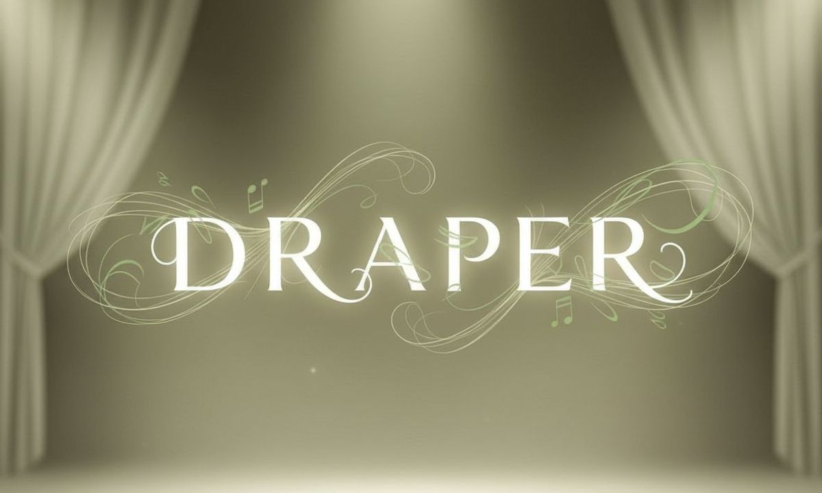 Draper performing arts. A stage used for music, dance, and theater.
