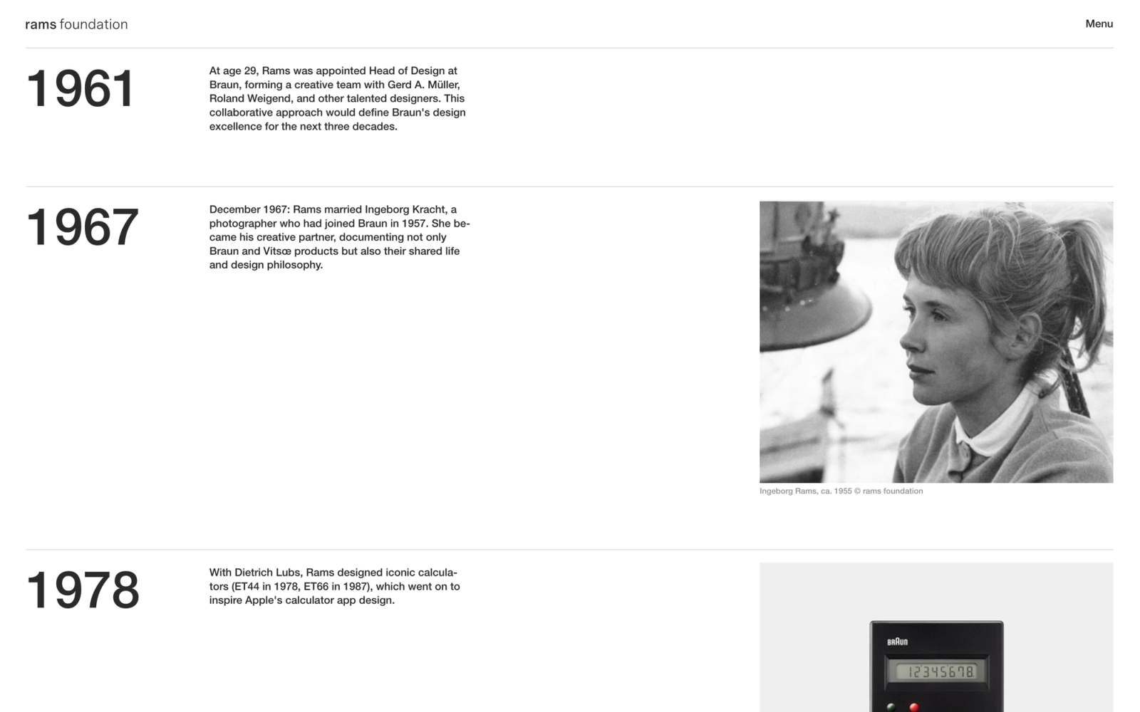 Dieter Rams Archive