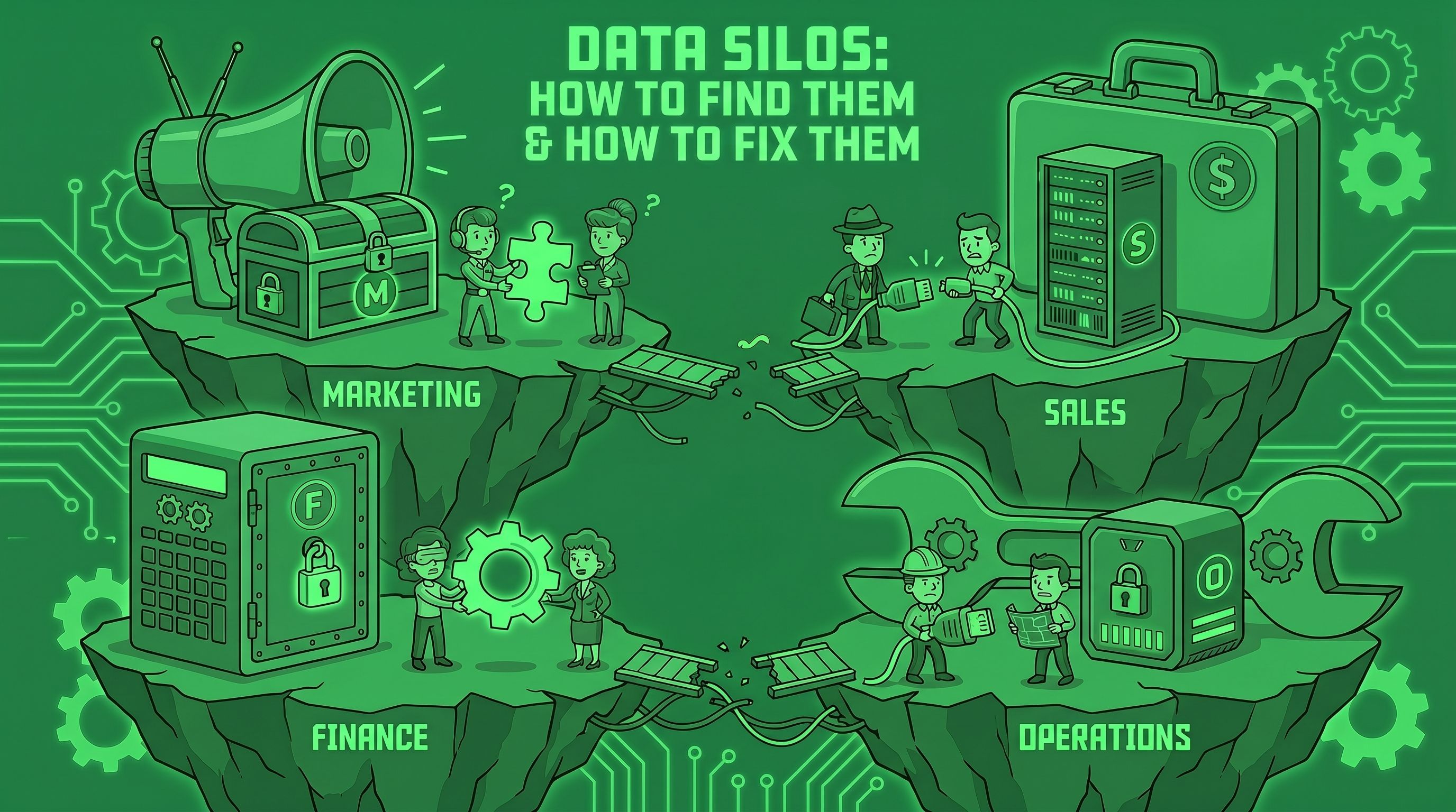 Data Silos: How to Find Them & How to Fix Them