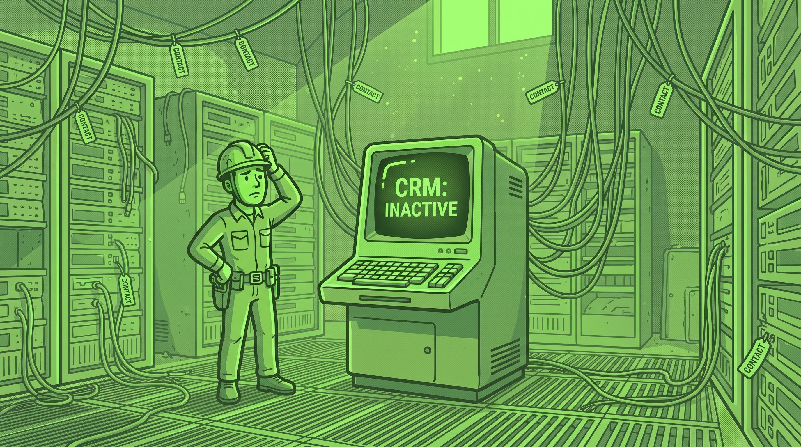 Why Your CRM Has 200 Contacts and Nobody Uses It
