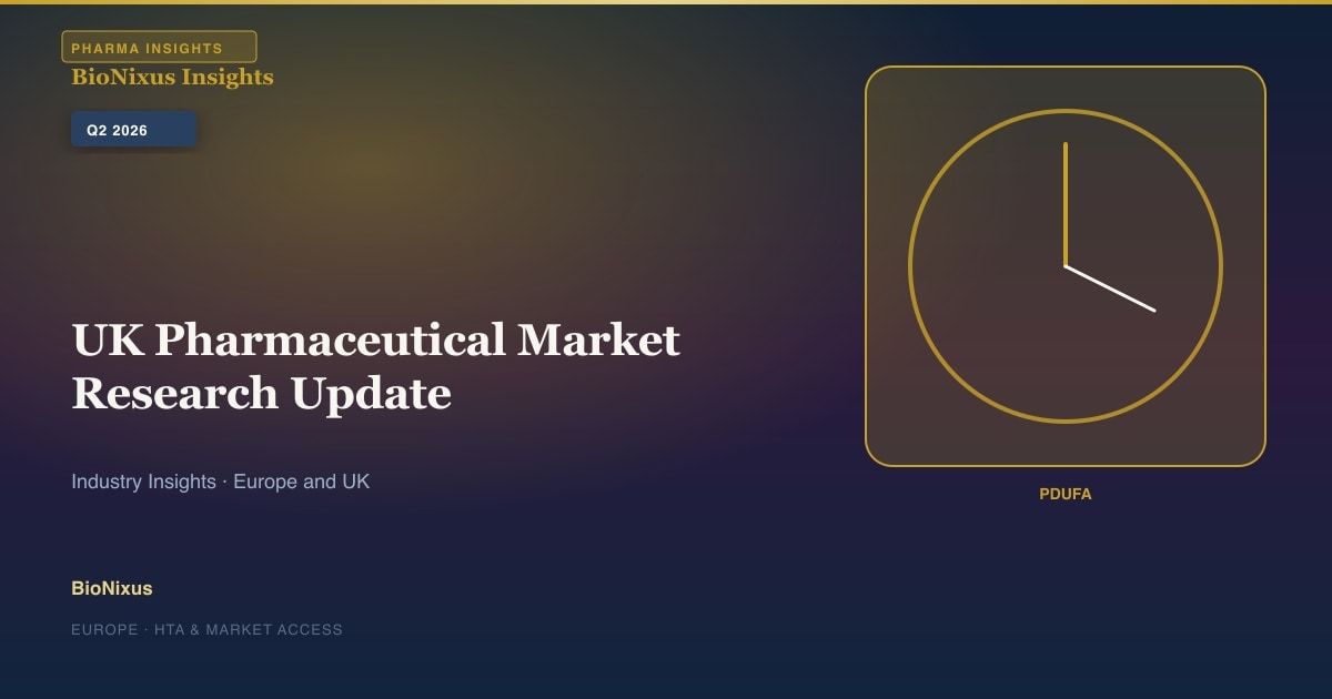 UK Pharmaceutical Market Research Update