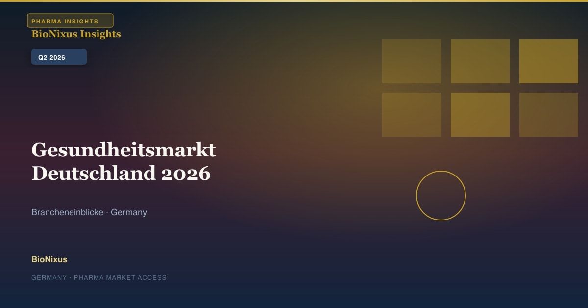 Gesundheitsmarkt Deutschland 2026: Krankenhausreform, Digitalisierung und Pharma-Trends im Überblick