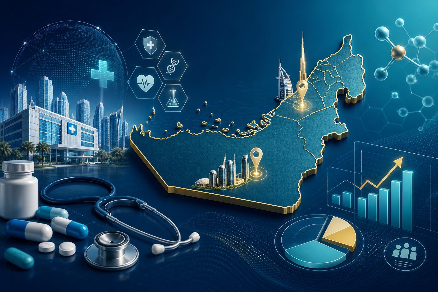 UAE Healthcare Market 2026: Hospital Data, Pharmaceutical Sales, and Market Access