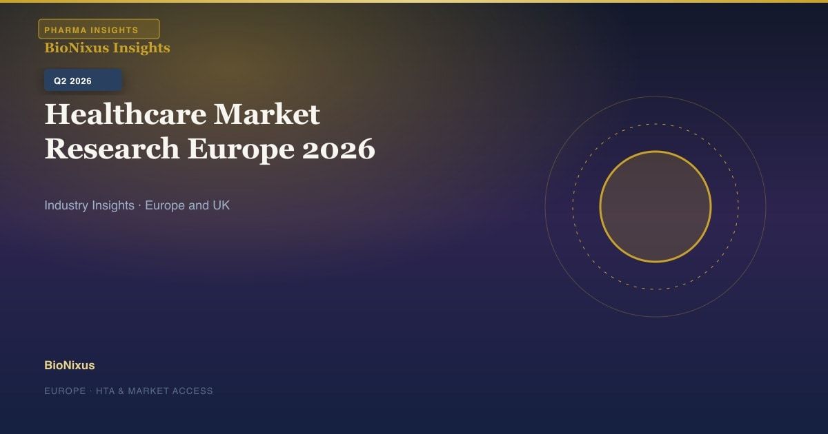 Unlocking Growth: Healthcare Market Research Europe 2026