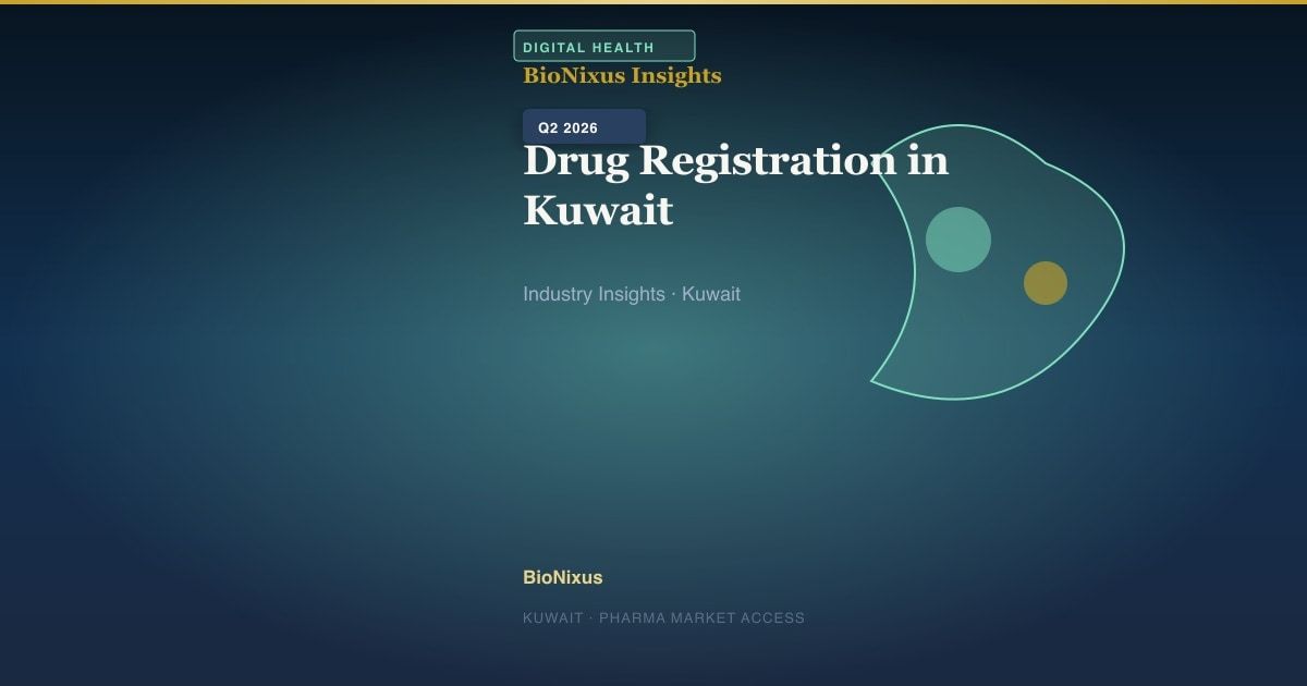 Drug Registration in Kuwait: What Pharma Companies Need to Know