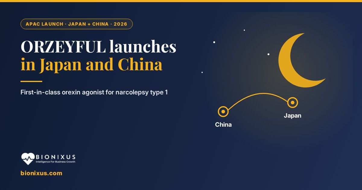 ORZEYFUL (oveporexton) Launches in Japan and China: What a First-in-Class Sleep Medicine Teaches APAC Launch Teams