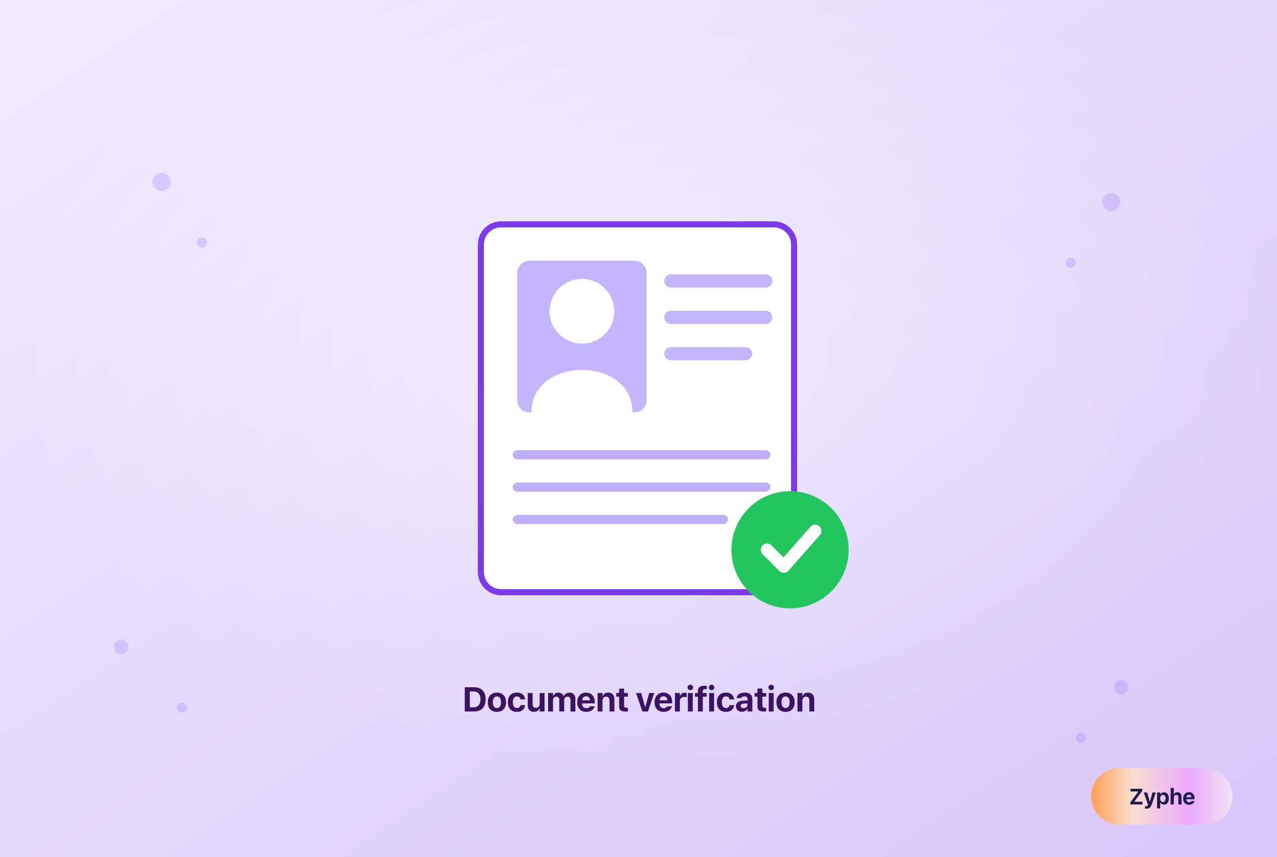 How to Verify a Document Without Storing It | Zyphe