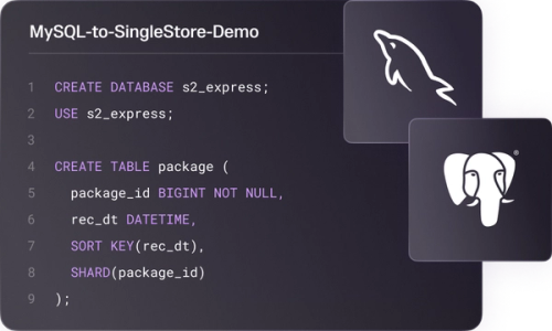 How to migrate from MySQL® to SingleStore