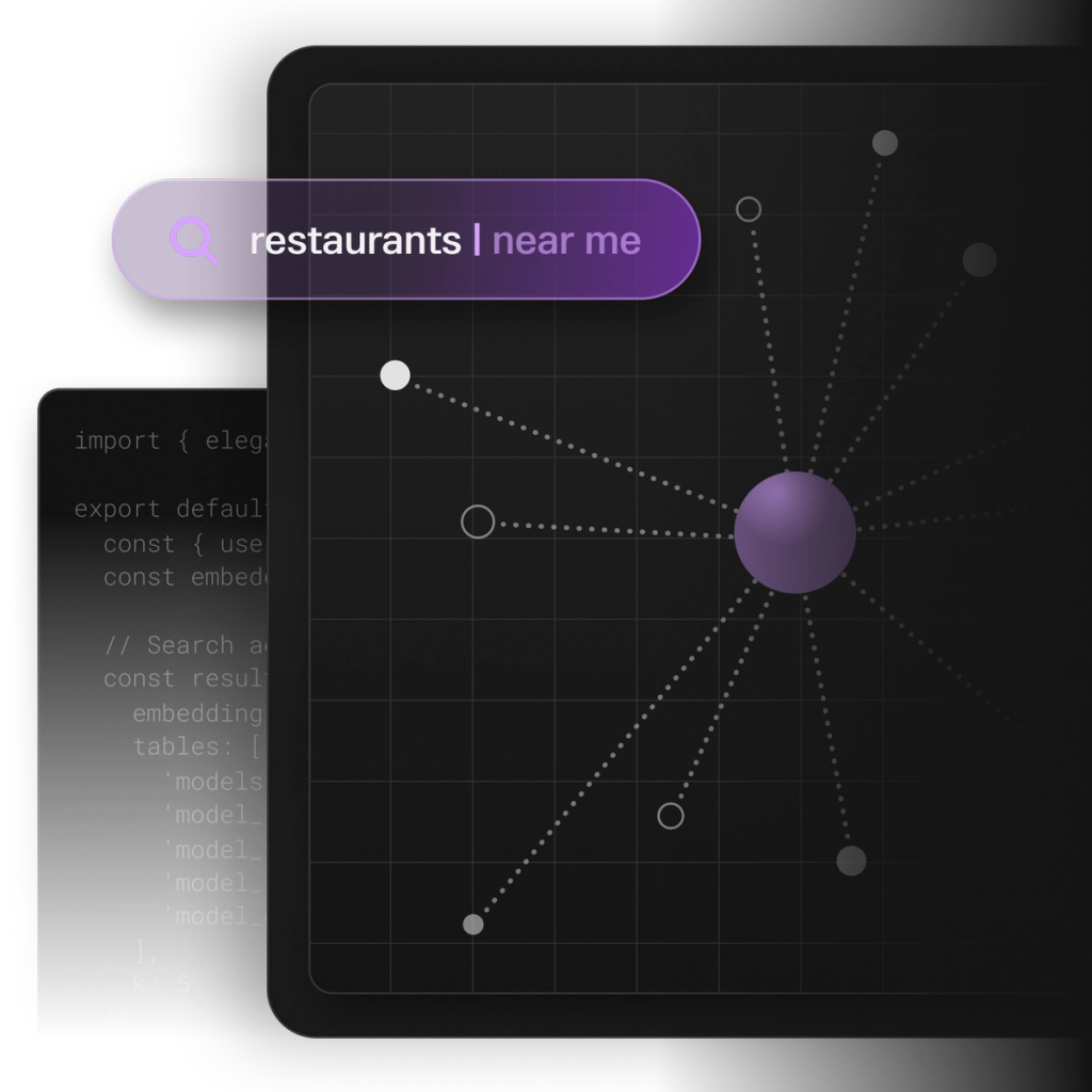 Vector and structured search in one engine
