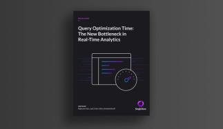 Query Optimization Time: The New Bottleneck in Real- time Analytics
