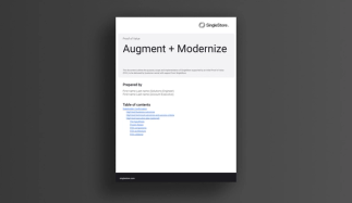 Proof of Value: Augment + Modernize