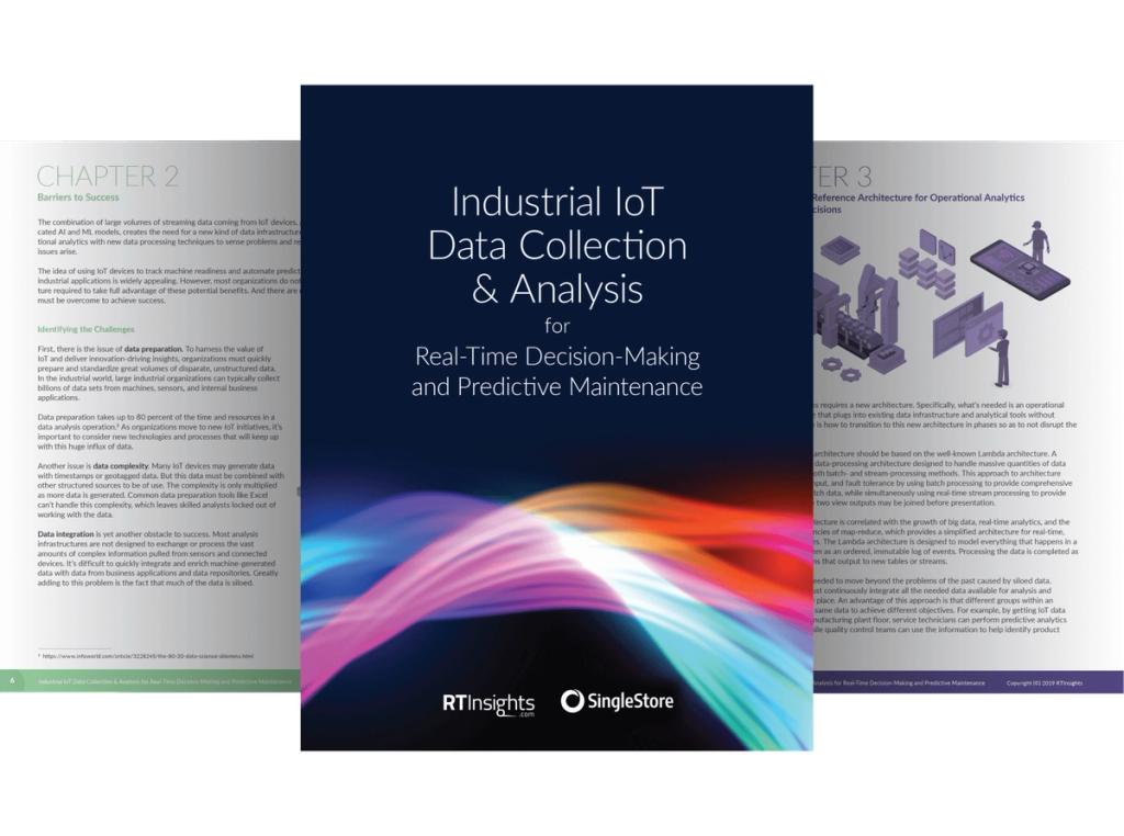 RT Insights ebook - "Industrial IoT Data Collection & Analysis for Real-Time Decision-Making and Predictive Maintenance"
