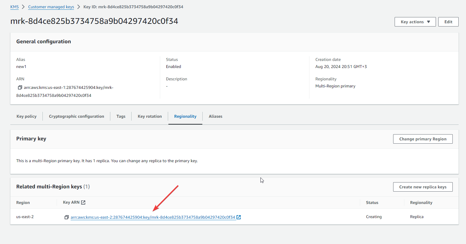 Options for Creating the KMS Key for the Secondary Region in AWS- image 2.