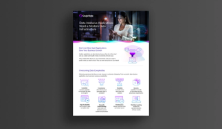 Data-Intensive Applications need a Modern Data Infrastructure