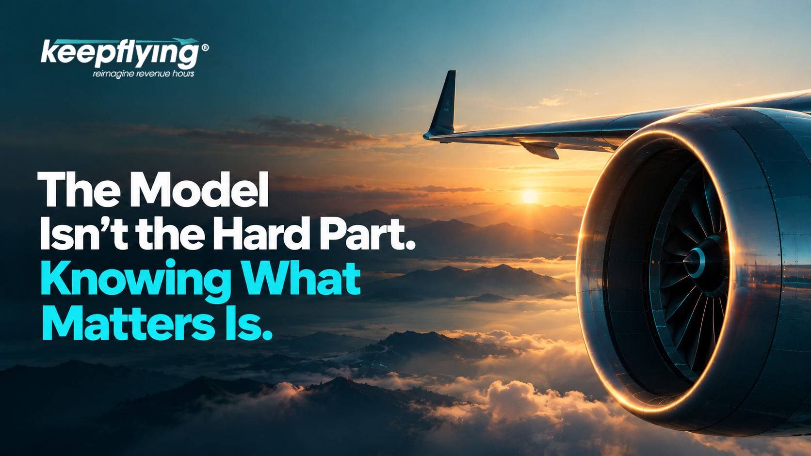 In Engine Prognostics, the Model Isn't the Hard Part. Knowing What Matters Is.