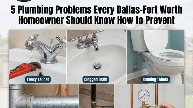 Homeowner winterizing outdoor plumbing and inspecting water heater in Dallas-Fort Worth home to prevent freeze damage