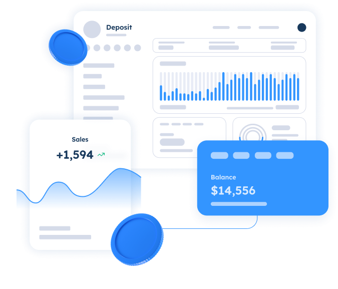 Sales CRM dashboard with lead routing and automation