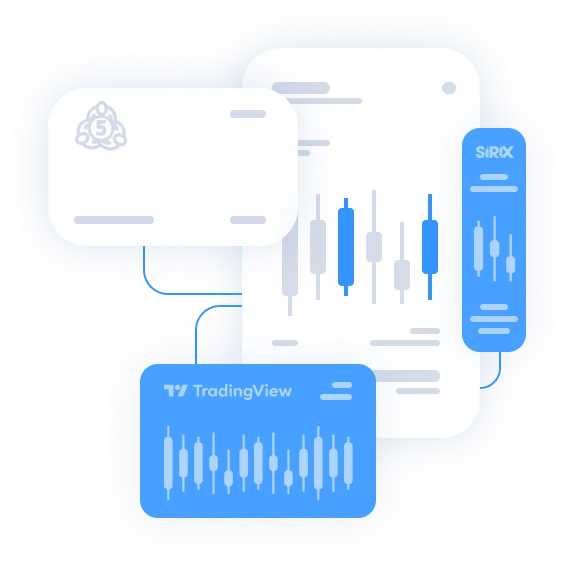 Unified system connecting trading platforms like TradingView and Sirix for multi-platform brokerage operations