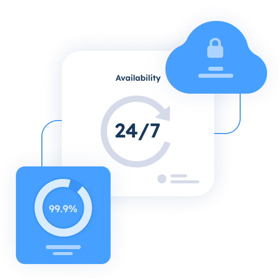 Reliable client portal delivering uninterrupted 24/7 access with secure and high-performance uptime
