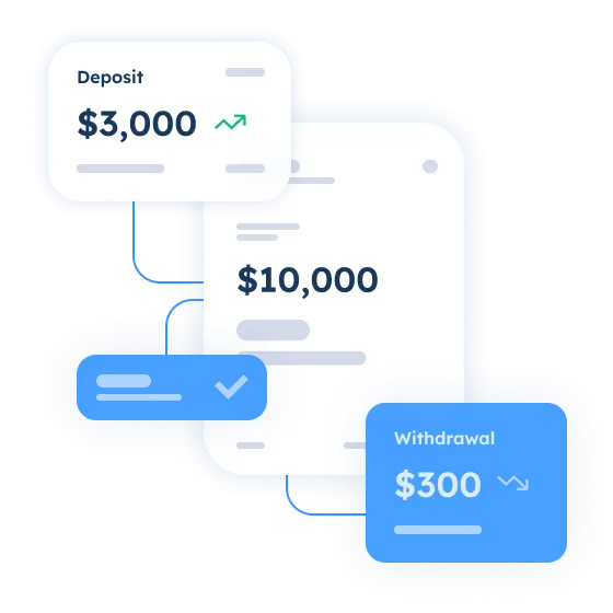 client portal CRM interface overview