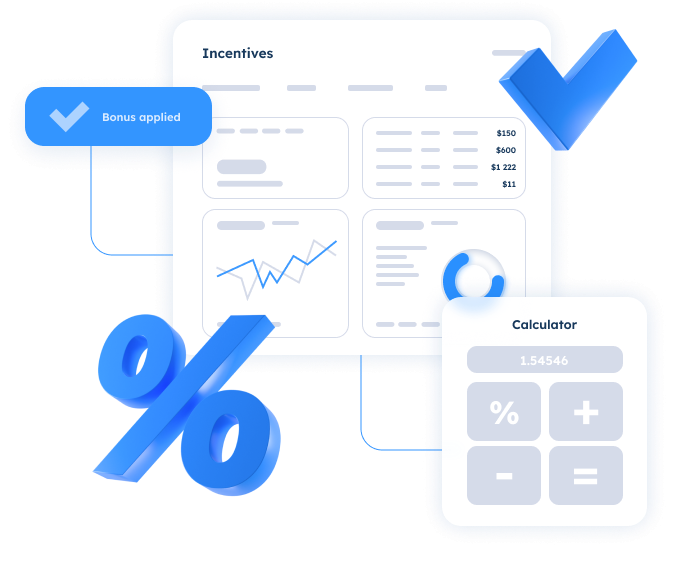 Platform configuring IB rebates, bonuses, and commission structures with detailed financial controls