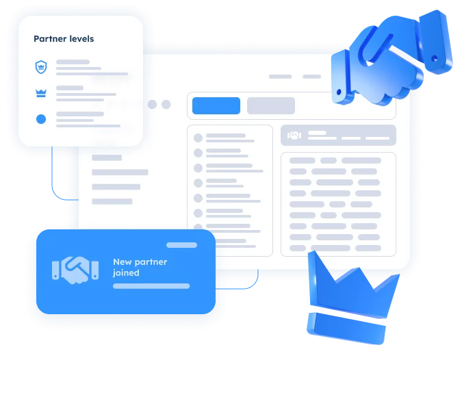 Platform managing IB hierarchy, partner relationships, and linked client accounts in one system