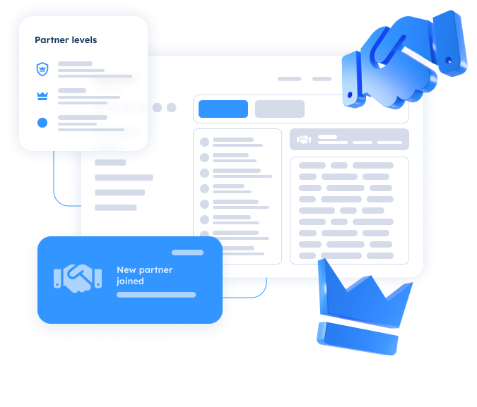 Platform managing IB hierarchy, partner relationships, and linked client accounts in one system
