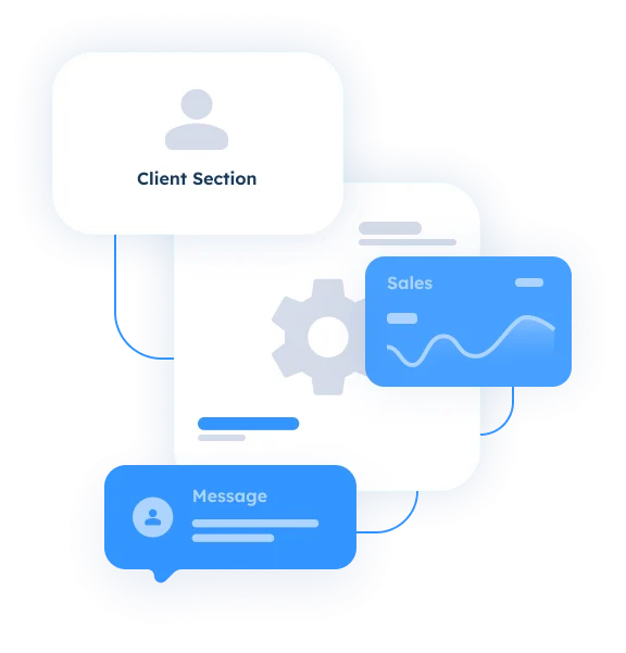 All-in-one CRM system providing secure control over clients, sales, and internal communication workflows