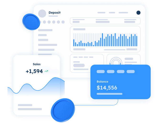 Sales CRM dashboard with lead routing and automation