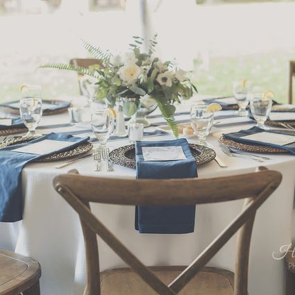 Glass Wedding Flower Arrangement Examples