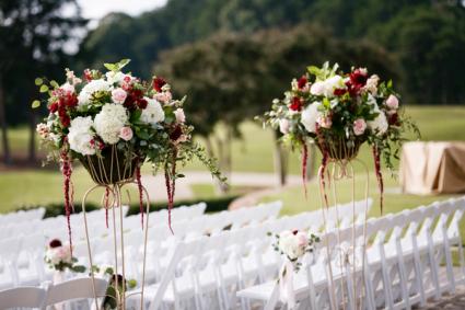 Reynolds Wedding Flower Arrangement Examples