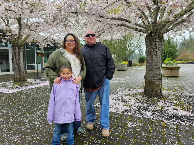 Brother Josh, Wife Liz and Daughter Olivia